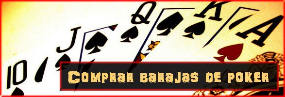 - Las barajas de poker, formatos y calidades